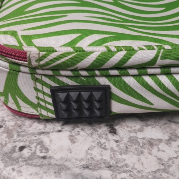 Green and Pink Lap Top Briefcase. - Picture 6 of 6